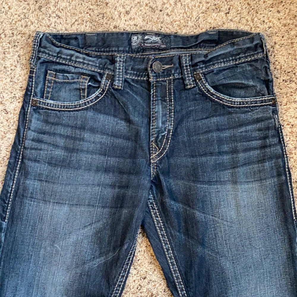 Men’s Silver Zac jeans 34/30